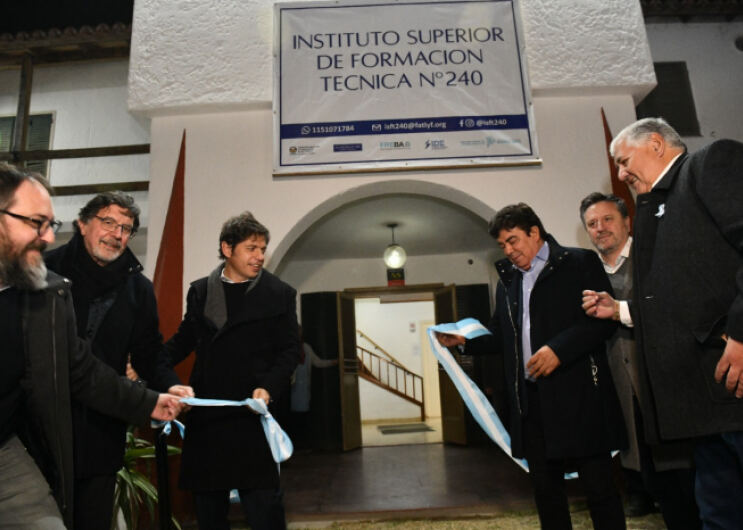 La Matanza: Inauguran el Instituto Superior de Formación Técnica N° 240 en Virrey del Pino