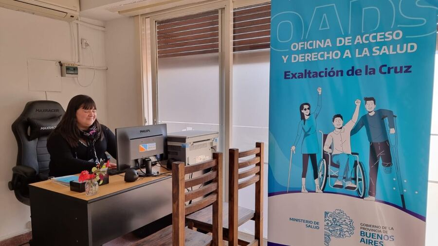 Exaltación de la Cruz: Inauguran una oficina de Acceso al Derecho a la Salud
