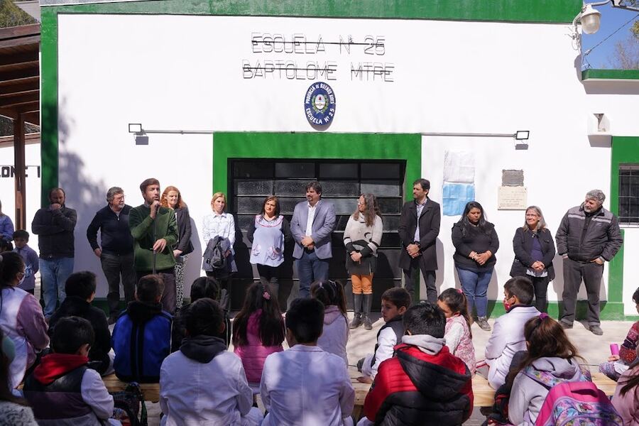 Mercedes: Inauguran históricas obras en Escuelas Rurales