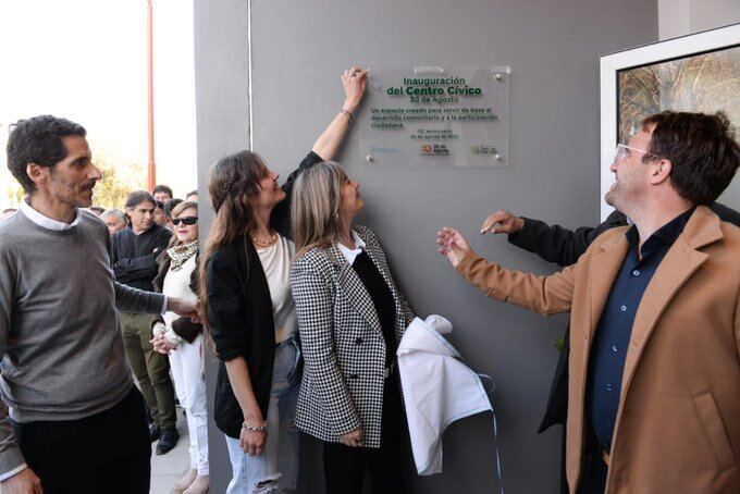 Trenque Lauquen: Inauguran la nueva oficina de la Delegación 30 de Agosto