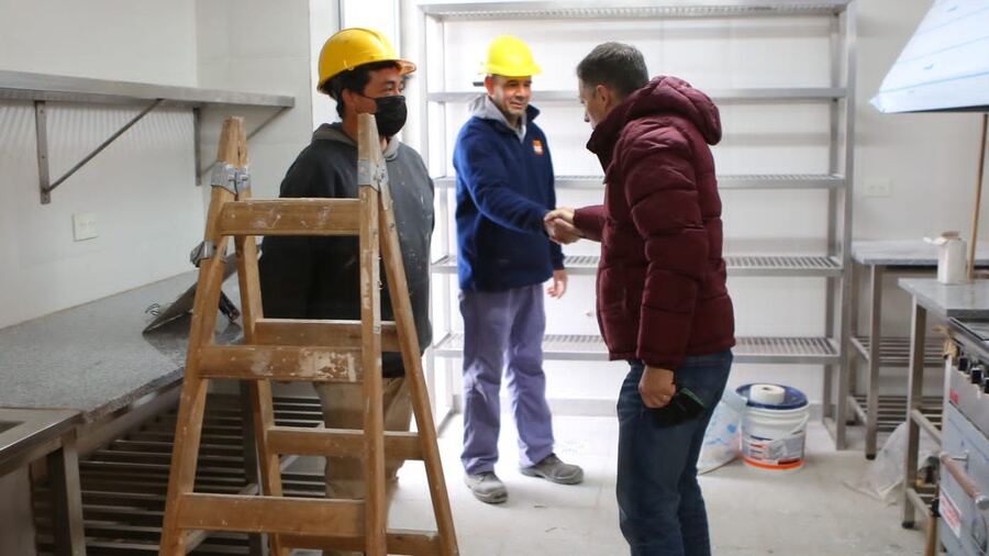 Esteban Echeverría: Siguen las obras en el nuevo Jardín de Infantes del Barrio Malvinas