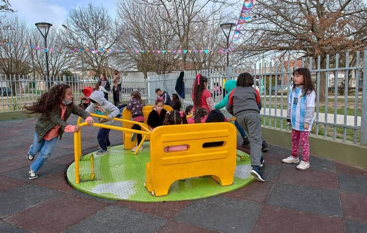 Hurlingham: Inauguran la plaza "Mujeres Sudamericanas"