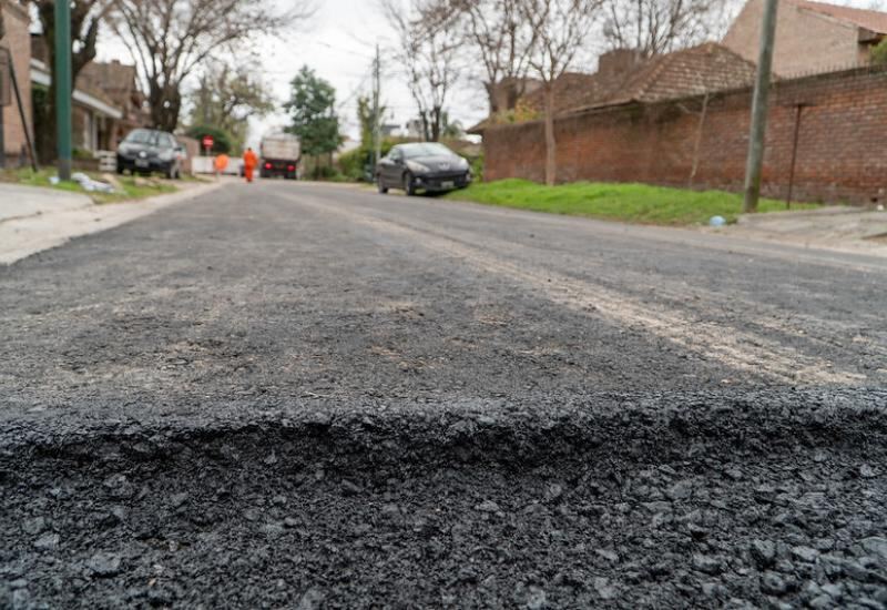 San Isidro: La Comuna avanza con el mejorado de calles