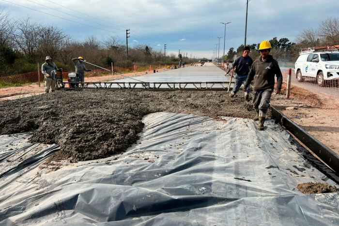 Moreno: Avanza la ampliación de la Ruta Provincial N° 24
