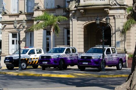 Campana: Presentan nuevos vehículos para Tránsito y Defensa Civil