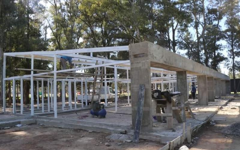 Ensenada: Avanza la construcción del Centro de Desarrollo Infantil en El Dique