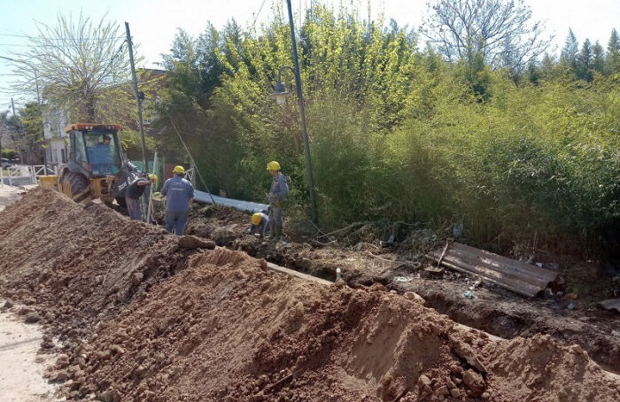 Tigre: Comienzan las obras cloacales en los barrios López Carmelo y San Lorenzo