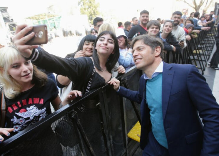Kicillof anunció la extensión del boleto estudiantil para universidades del interior