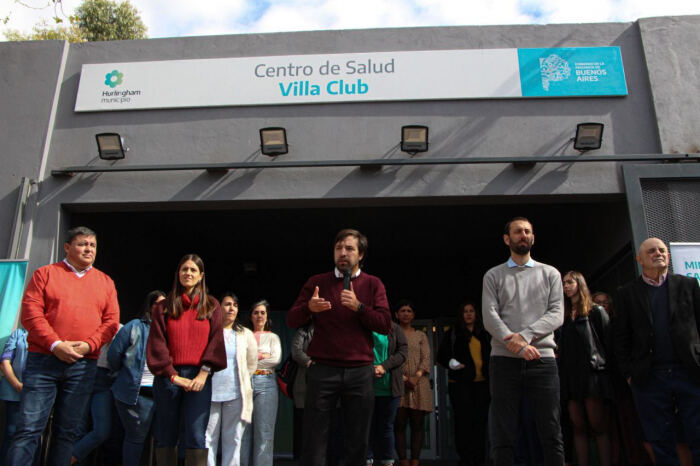 Hurlingham: Inauguran un nuevo centro de salud en William Morris