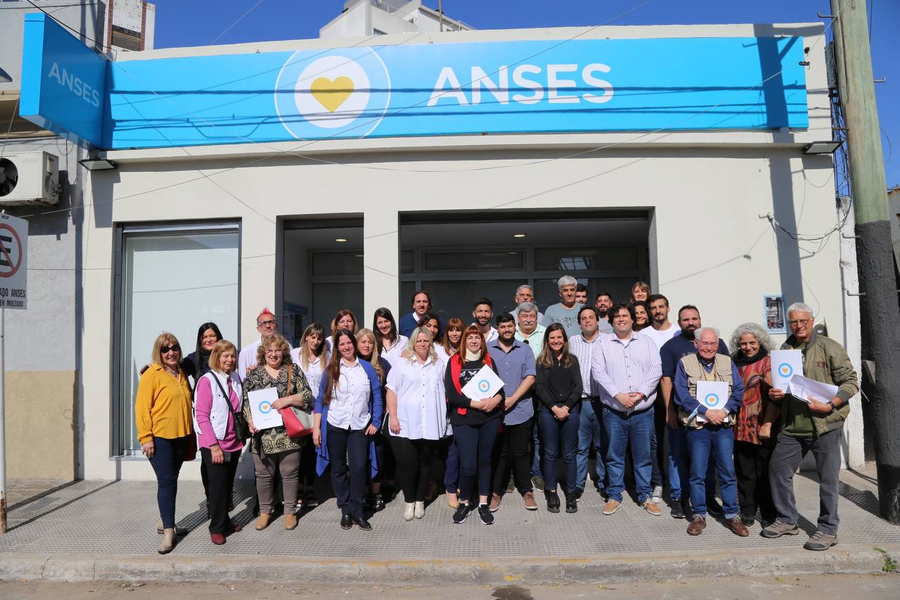 Remodelan la oficina de ANSES en Ciudadela