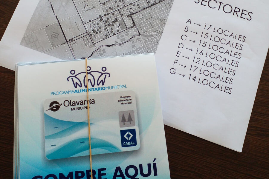 Olavarría: Aumentan los montos de la tarjeta del Programa Alimentario Municipal