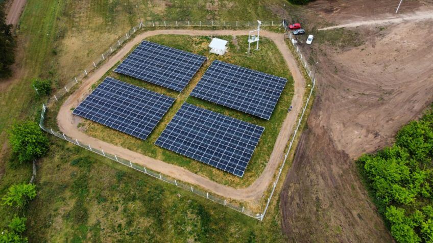 Saladillo: Quedó inaugurado el Parque Solar “Mario Cabitto” en la localidad de Cazón