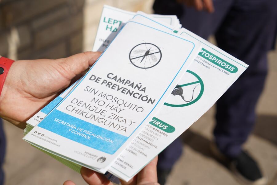 Vicente López: La comuna realiza jornadas de prevención de Dengue