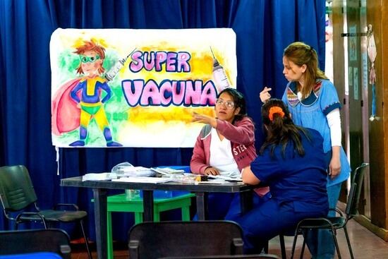 Campana: El Municipio refuerza la campaña de vacunación contra el sarampión, rubéola, paperas y polio