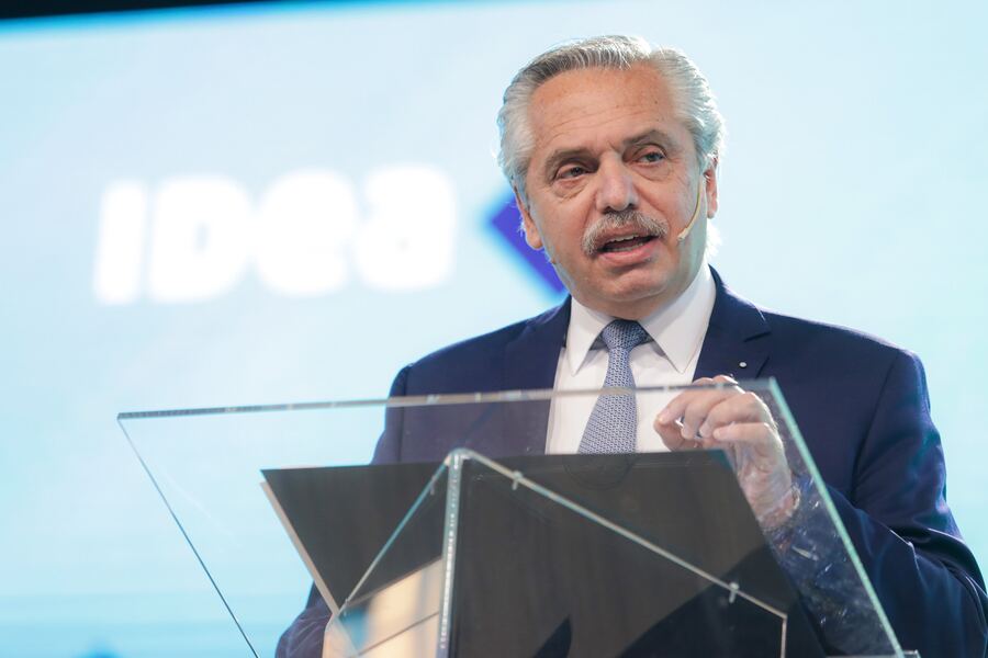 El Presidente Alberto Fernández cierra el 58º Coloquio de IDEA en Mar del Plata
