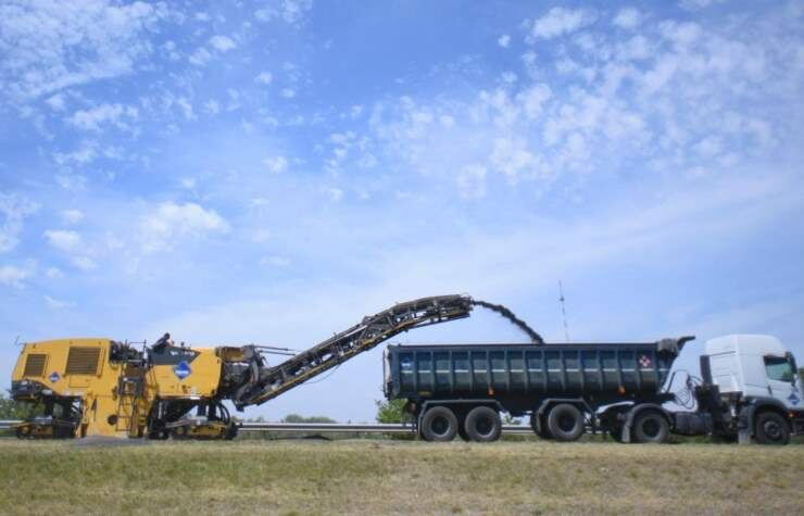 Luján: Comenzaron los trabajos de repavimentación en la Ruta 7