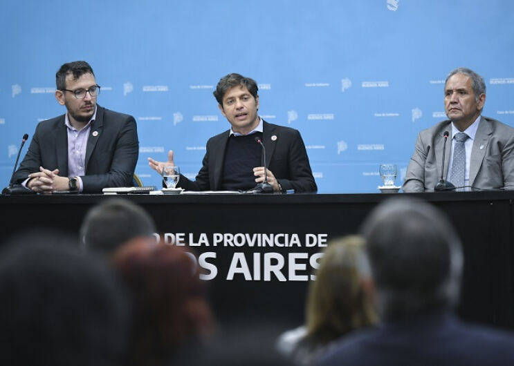 Kicillof: “Necesitamos que la oposición deje atrás el oportunismo"