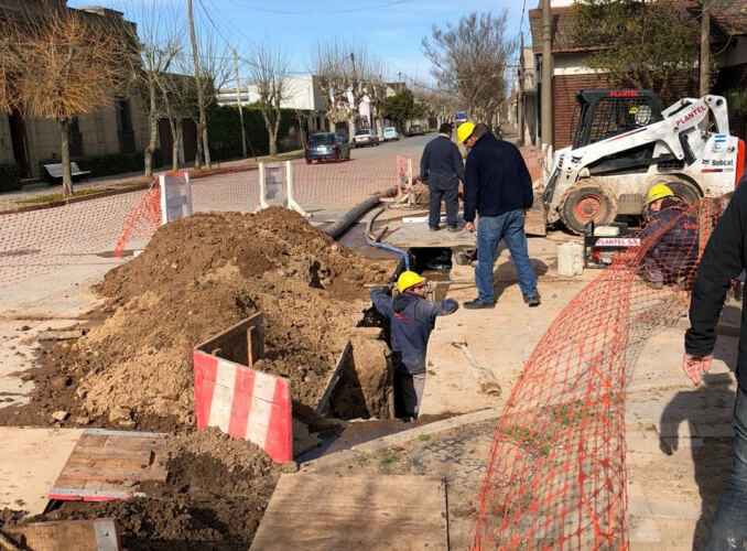 Coronel Rosales: La Provincia inició la obra de recambio de redes de agua potable