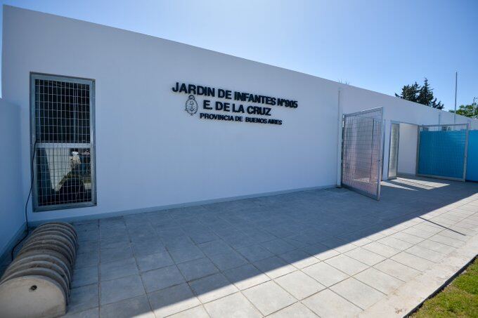 Exaltación de la Cruz: Kicillof inauguró el nuevo edificio del Jardín N°905