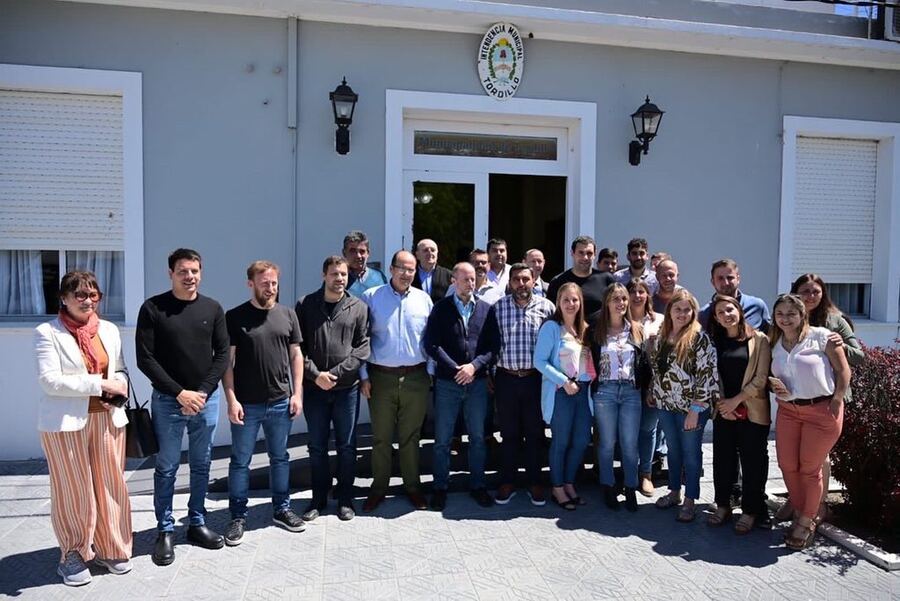 Insaurralde recorrió la provincia y se reunió con intendentes bonaerenses