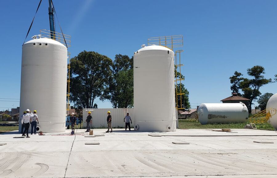 Tandil: Comienzan los trabajos en la planta desnitrificadora para mejorar la calidad del agua