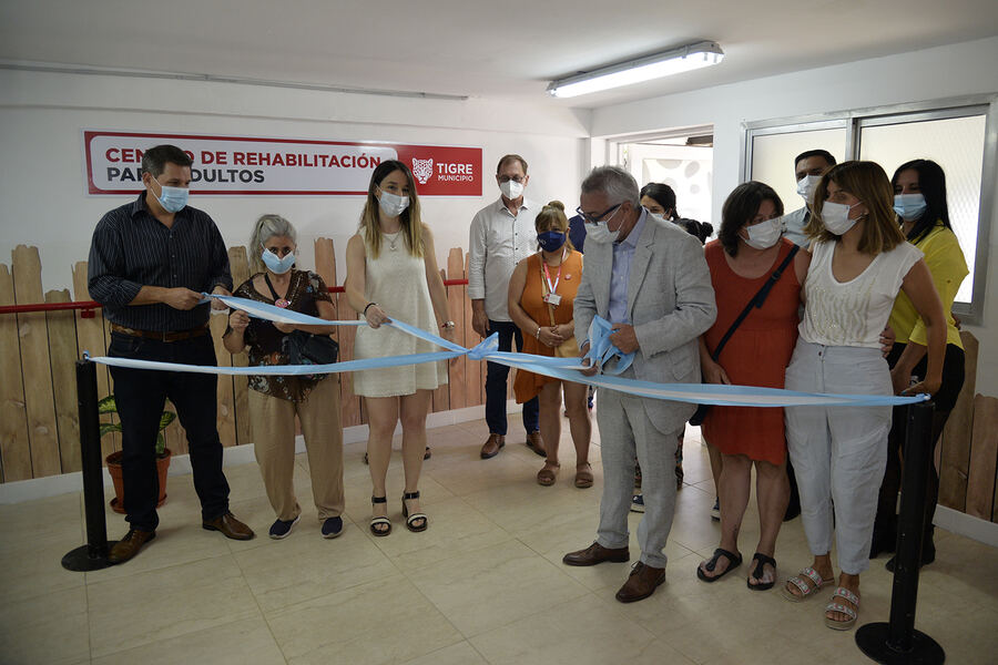 Tigre: Inauguraron el Centro de Rehabilitación Psicofísica para Adultos "Juana Azurduy"
