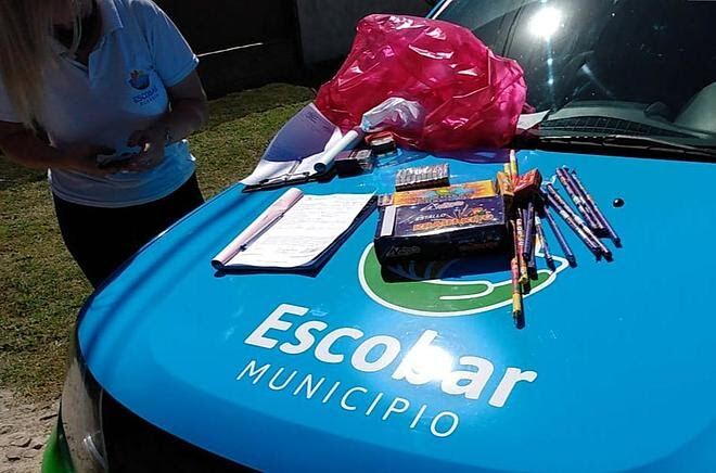 Escobar: Refuerzan los controles para evitar la venta de artículos pirotécnicos sonoros