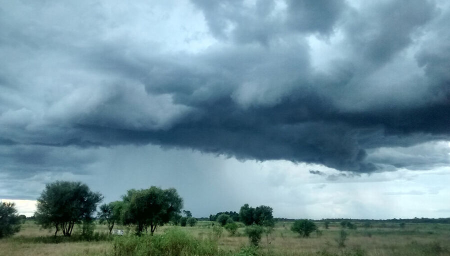 Clima: Rige una alerta amarilla por tormentas en el sur de la provincia