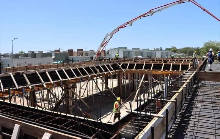 San Miguel: Avanza la obra de la nueva escuela técnica
