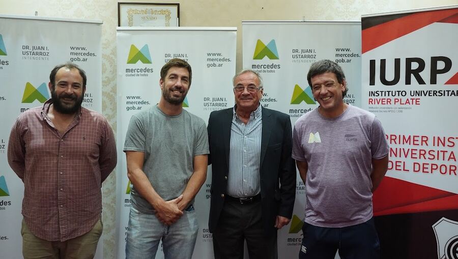 Mercedes: El municipio y el Instituto River Plate firmaron un convenio por la licenciatura en Educación Física