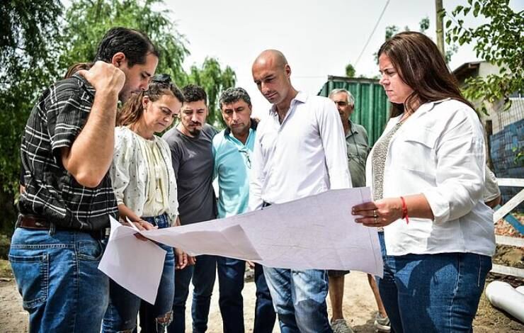 Escobar: Avanza la instalación de cloacas en el barrio San Miguel