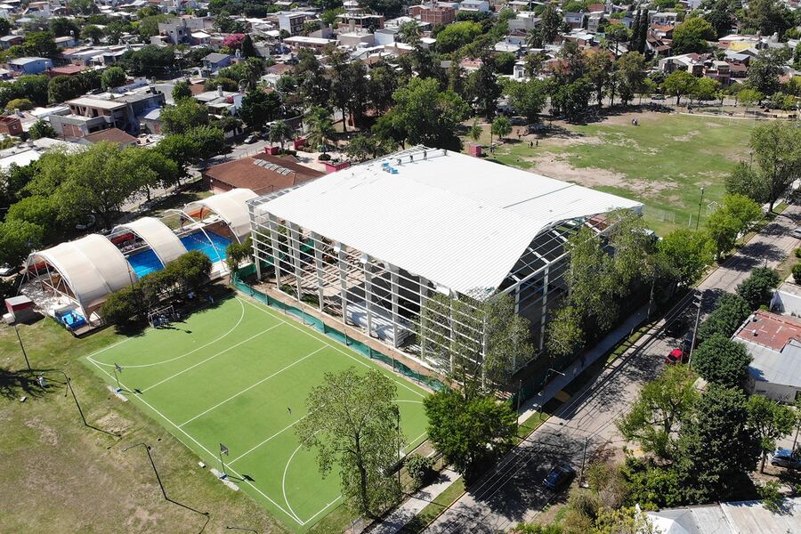 Tigre: Avanza la construcción de los nuevos microestadios de Don Torcuato y Benavídez