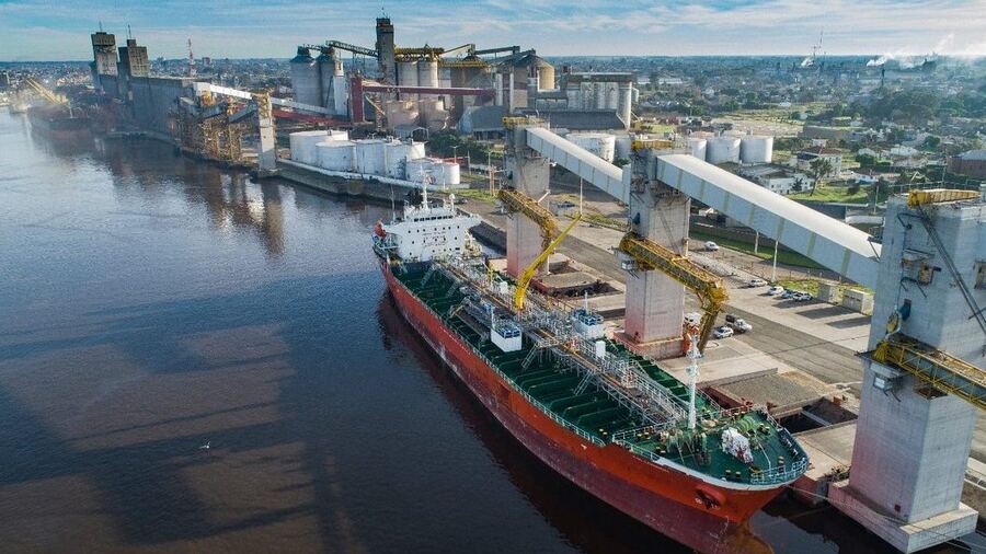 Necochea: El puerto de Quequén exportó durante enero más de 587.000 toneladas de granos