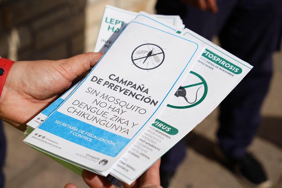 Vicente López: El municipio recomendó tomar medidas de prevención contra el dengue