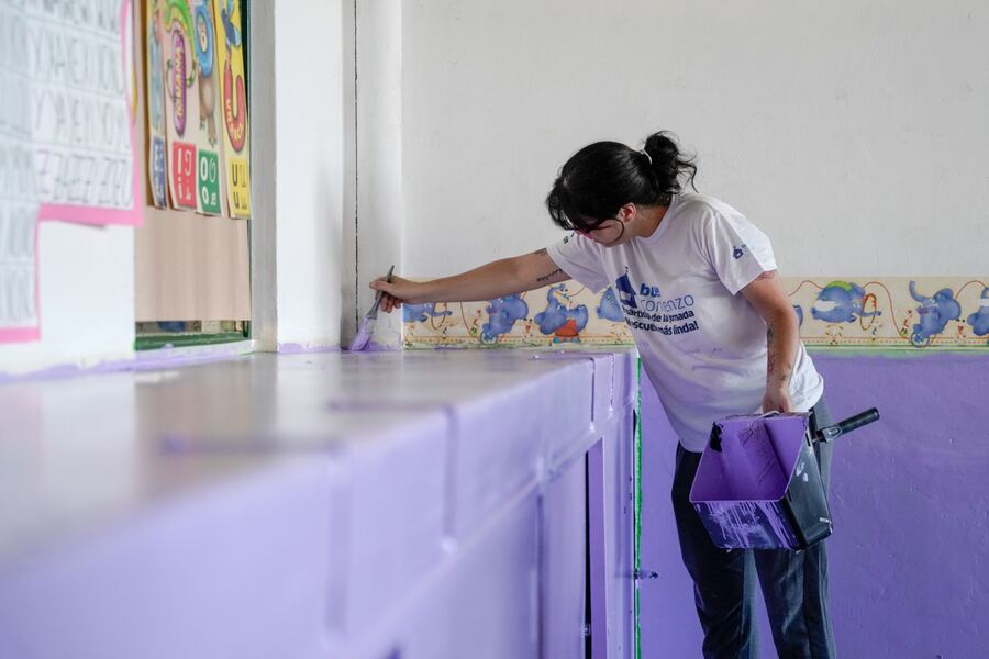 San Martín: Acondicionan las escuelas y jardines públicos en la 12° edición de Buen Comienzo