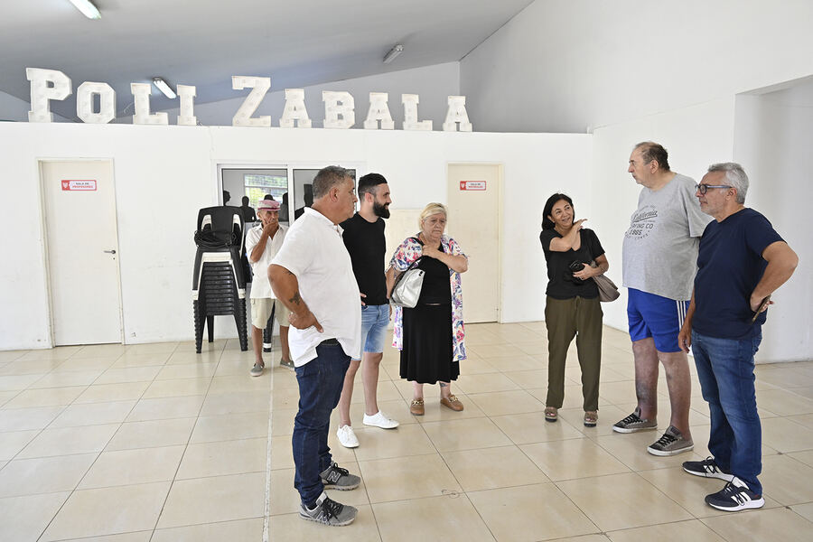 Tigre: Continúan las obras de infraestructura en el Polideportivo Zabala