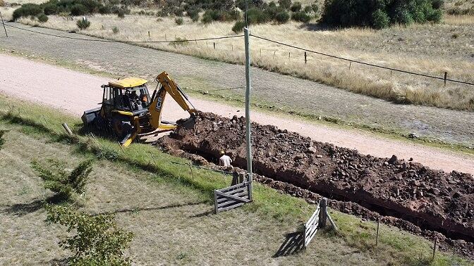 Tornquist: La Provincia continúa ejecutando obras hidráulicas y viales
