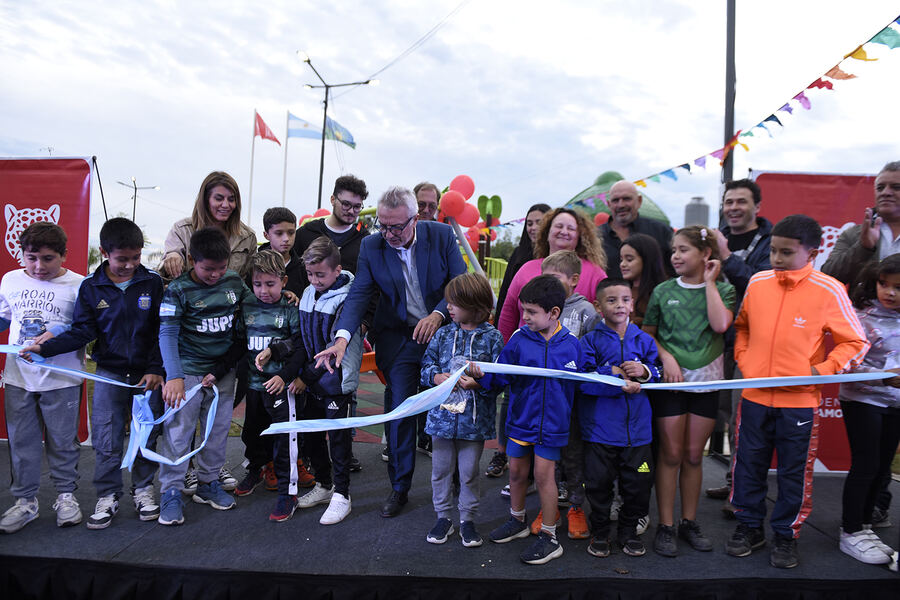 Tigre: Julio Zamora inauguró el espacio público N°82 en el Municipio