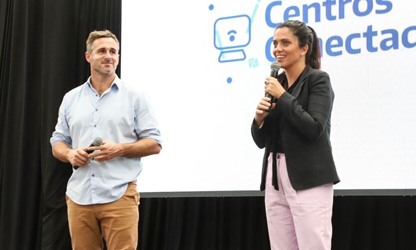 Pilar: Lanzaron el programa Centros Conectados