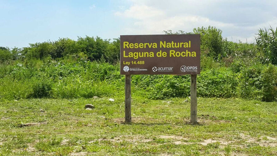 Esteban Echeverría: Inauguran obras en la Laguna de Rocha