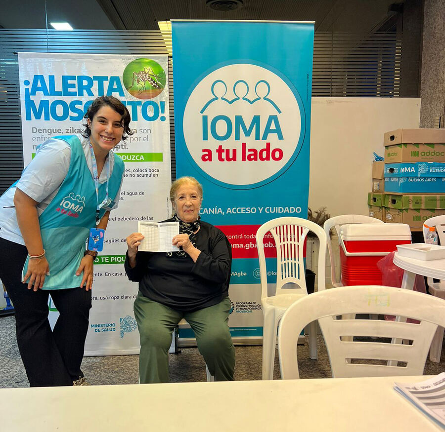 Avanza la vacunación antigripal de IOMA