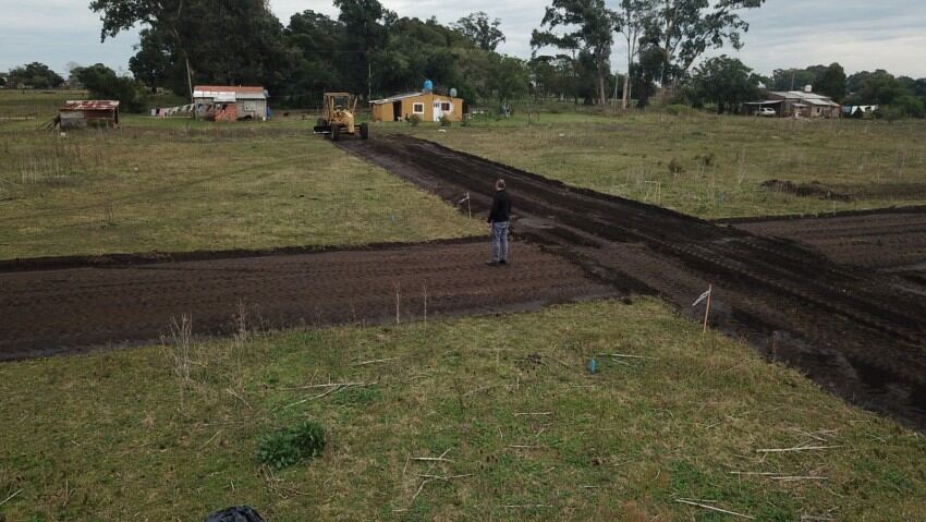 Madariaga: El intendente Santoro recorrió la Quinta 192 donde construirán viviendas