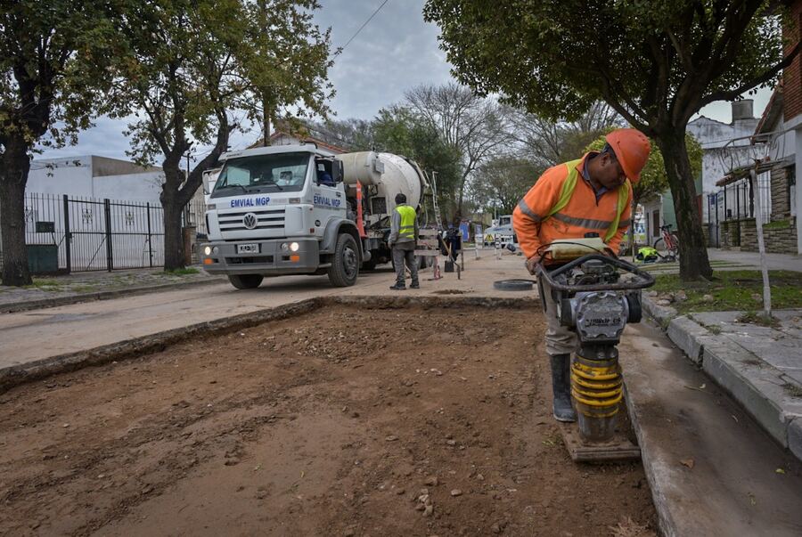 Mar del Plata: La Municipalidad avanza con obras viales en más de 10 frentes simultáneos