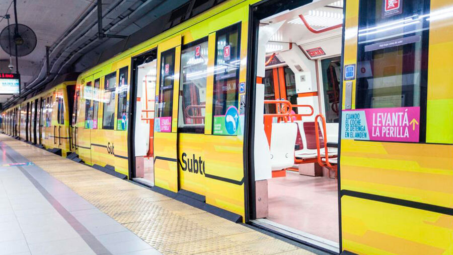 Mañana habrá paro en todas las líneas de subte desde las 10 hasta las 13 horas
