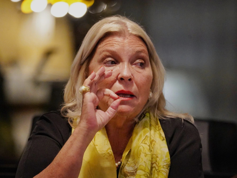 Elisa Carrió sufrió una descompensación y tuvo que ser internada