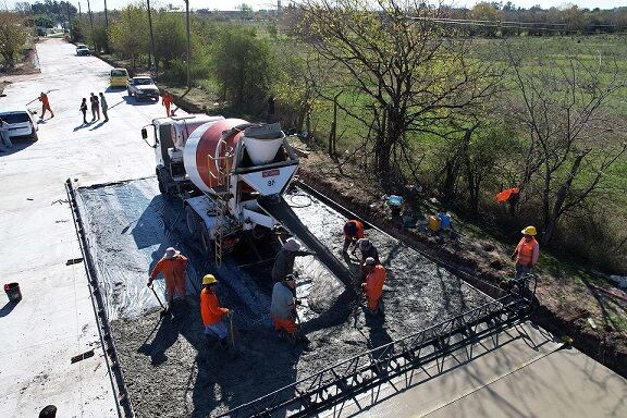 Avanza la repavimentación y ampliación de calzada en la Ruta N°4