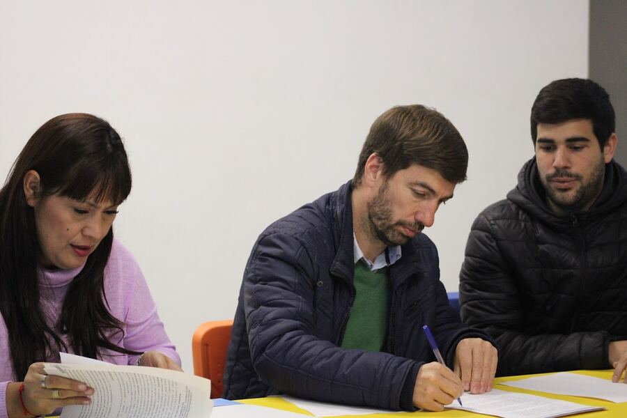 Mercedes: Firmaron convenio para realizar obras en el Barrio Marchetti