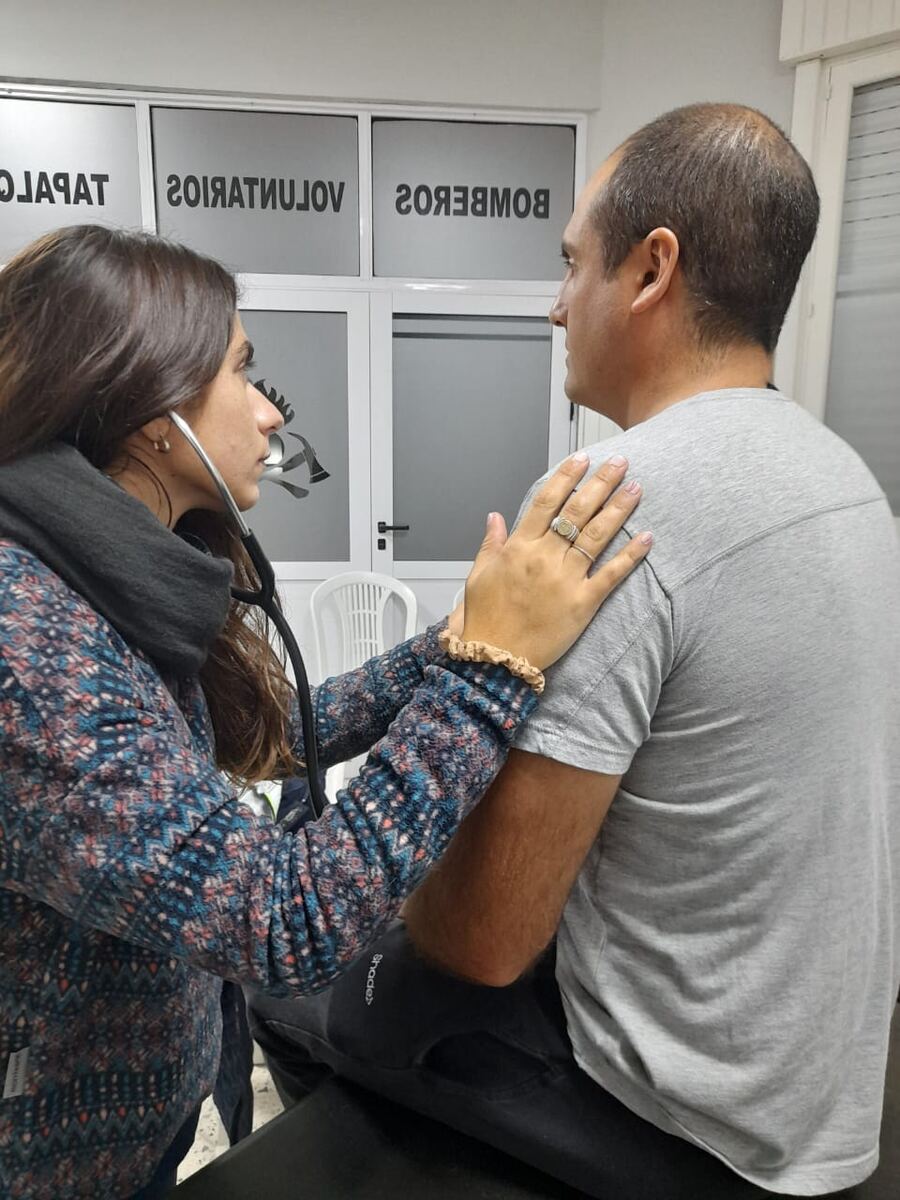Tapalqué: Realizan controles de salud a personal de Bomberos Voluntarios