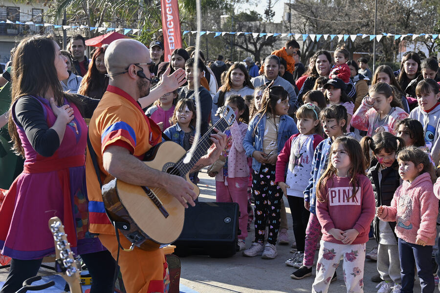 Tigre: El programa Diversión en las Plazas convocó a la comunidad en Troncos del Talar y Benavídez