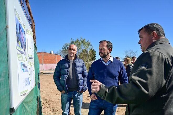 Escobar: Comenzó la construcción del nuevo Centro de Artes y Oficios de Garín